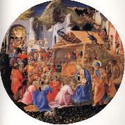 Fra Filippo Lippi The Adoration of the Magi oil painting picture wholesale
